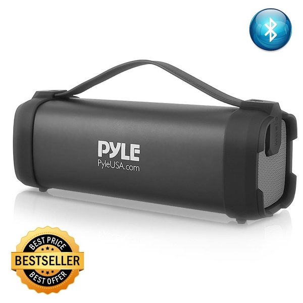 Pyle Portable Bluetooth Wireless Speaker, PBMSQG5 PBMSQG5